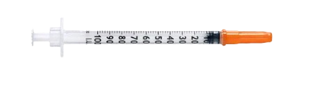 1.0ml (100 birim) şırınga